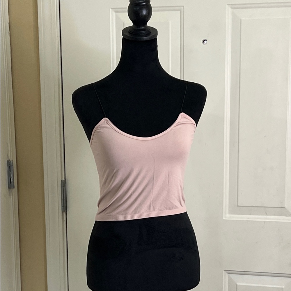Free People Light Pinkish Tan Camisole Top